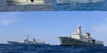 Pakistan Navy conducts naval exercises with Omani and Spanish warships