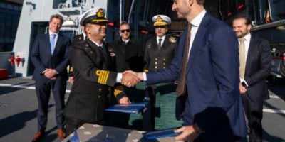 Pakistan Navy commissions offshore patrol vessel PNS YAMAMA in Romania