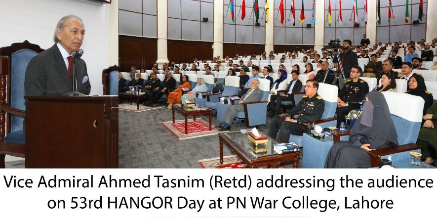 Pakistan Navy celebrates 53rd HANGOR Day in Pakistan Navy War College