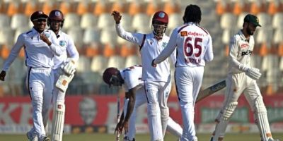 West Indies win Test in Pakistan for first time in 35 years