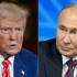 Trump says arranging a meeting with Putin