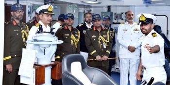 Bangladesh PSO tours Karachi shipyard during defence engagement visit