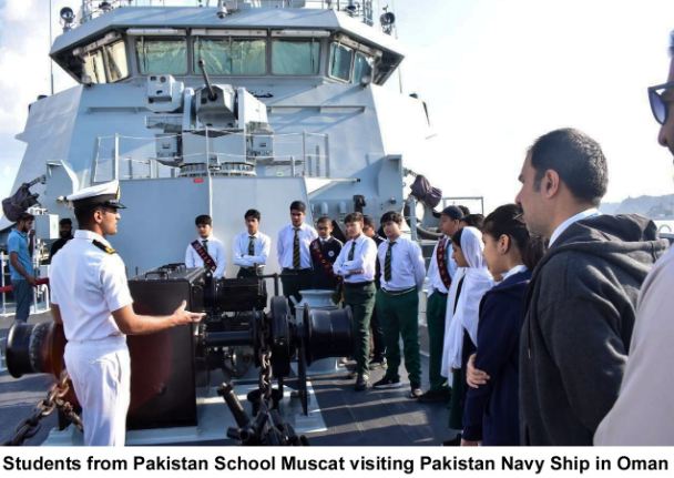 Pakistan Navy Ships visit Oman during overseas deployment