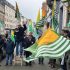 KCEU holds protest in front of Indian Embassy in Brussels on Republic Day