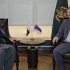 Federal Interior Minister Mohsin Naqvi meets Russian Ambassador Albert P. Khorev