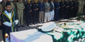 Former Chief of Naval Staff Admiral Iftikhar Ahmed Sirohey laid to rest in Islamabad