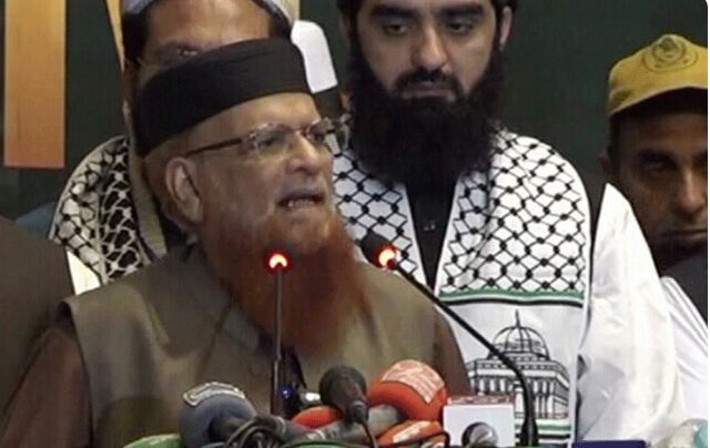 Pakistan's grand mufti urges Muslim govts to wage jihad against Israel
