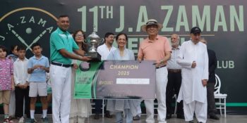 Shabbir Iqbal lifts JA Zaman Memorial Open Golf Championship