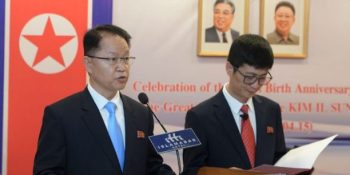 DPRK embassy Marks 113th birth anniversary of Kim Il Sung