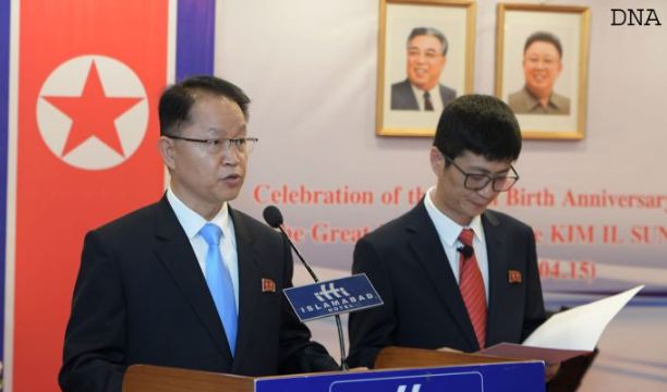 DPRK embassy Marks 113th birth anniversary of Kim Il Sung