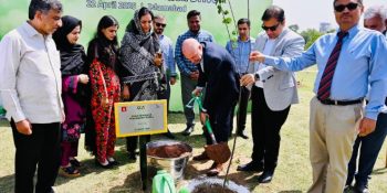Fatima Jinnah Park hosts Earth Day tree-planting ceremony