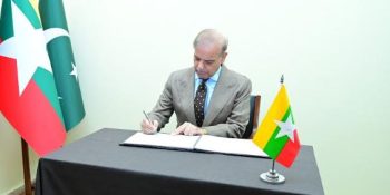 PM Shehbaz Sharif visits the embassy of Myanmar