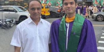 Saad Raza secures master's degree from New York University