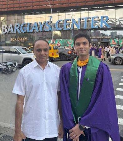 Saad Raza secures master's degree from New York University