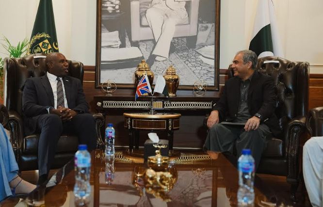 UK's Lammy visits Pakistan
