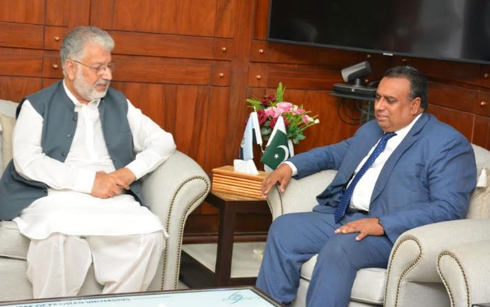 Chairman HEC, Bangladeshi envoy discuss avenues of collaboration