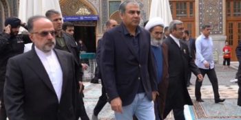 Federal Interior Minister Mohsin Naqvi’s visits Mashhad