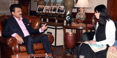 Japanese IT delegation meets Senator Shahzad Waseem