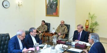 Iranian FM calls on PM Shehbaz