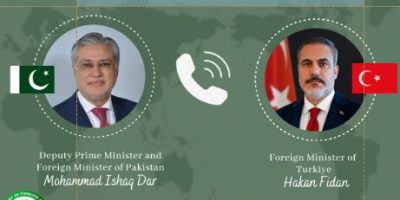 Dar, Turkish FM discuss rising tensions over Israel-Iran conflict
