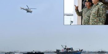 Pakistan navy conducts anti-terror drills at key ports nationwide