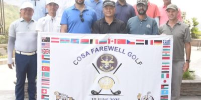 COSA hosts farewell golf for outgoing diplomats from 3 nations