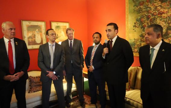 Bilawal warns India-Pakistan war risk at historic low in US talk