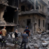 <strong>Gaza rescuers say Israeli forces kill 25, including 12 in shelter for displaced</strong>