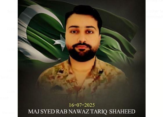Major Syed Rabnawaz martyred in Awaran Anti-Terror Operation: ISPR