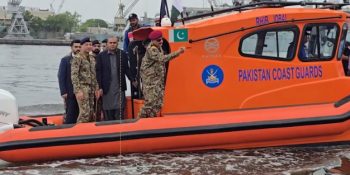 Interior Minister inaugurates two new boats for coast guards