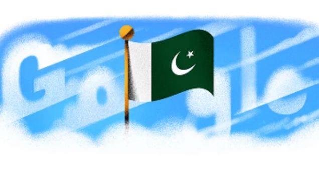 Google marks Pakistan's 78th Independence Day with national flag doodle