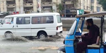 Heavy showers lash Karachi amid fears of urban flooding