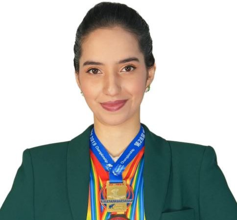 Emma overjoyed to receive Youth Excellence Award