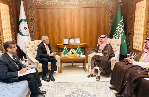 Pak, Saudi FMs unite on Gaza, call for permanent ceasefire