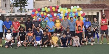 Australian envoy Hawkins encourages youth to champion hockey development