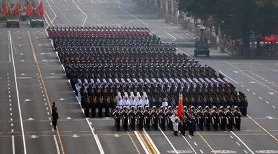 A new bloc emerges from Beijing's power display