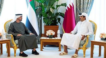 UAE president says Israel's criminal attack violated Qatar's sovereignty, int'l laws