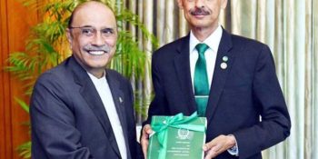 Auditor General of Pakistan pays farewell call on President