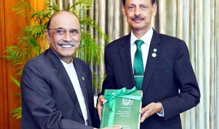 Auditor General of Pakistan pays farewell call on President