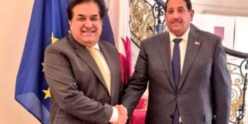 Ambassador Rahim meets Qatar Ambassador to EU