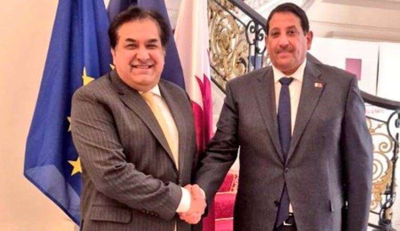 Ambassador Rahim meets Qatar Ambassador to EU