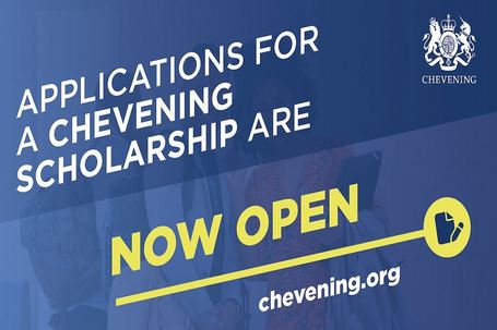 Chevening fellowships applications open