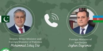 Deputy PM Dar, Azeri FM discuss bilateral and regional ties