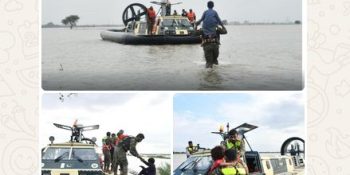 Pakistan Navy conducts extensive rescue operations in flood hit areas