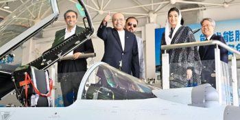 President Zardari makes historic first visit by a foreign leader to AVIC’s advanced aircraft complex in China