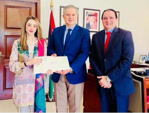 Pakistan, Jordan to strengthen parliamentary cooperation