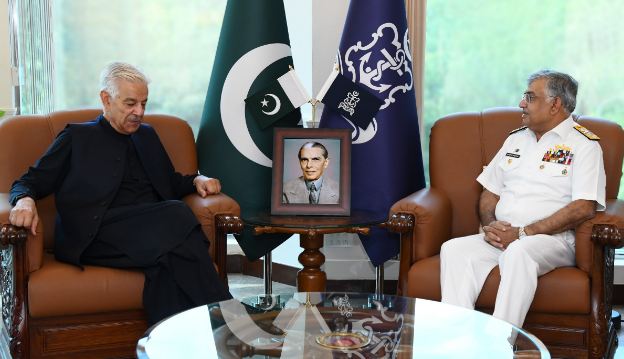 Defence Minister appreciates Navy's role in safeguarding maritime interests