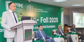 PIDE welcomes new MPhil, PhD scholars at orientation