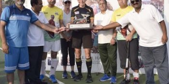 Rising Stars Hockey Club hosts farewell match for Australian envoy Neil Hawkins