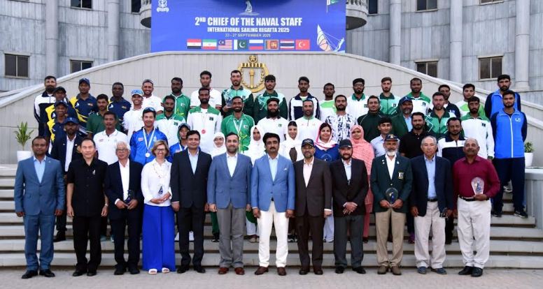 2nd CNS International sailing regatta 2025 culminates at Karachi